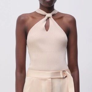 NWT Simkhai Andrea Top in Sand